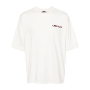 A PAPER KID Unisex Cotton Graphic T-Shirt Unisex NUDE & NEUTRALS T-Shirts
